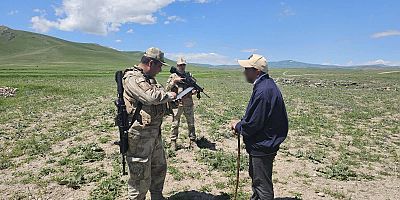 Kars'ta huzur uygulamasında 480 kök kenevir ele geçirildi