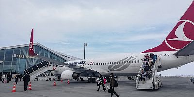 Kars'ta iç hat yolcu trafiğinin 53 bin 219 olduğu açıklandı