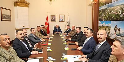 Kars'ta İl Güvenlik ve Asayiş Koordinasyon Toplantısı gerçekleştirildi
