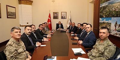 Kars'ta “İl Güvenlik ve Asayiş Koordinasyon Toplantısı” yapıldı