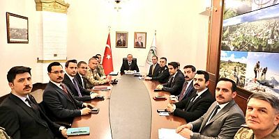 Kars’ta İl Güvenlik ve Asayiş Koordinasyon Toplantısı Yapıldı