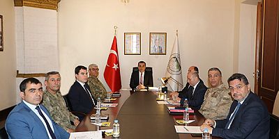 Kars'ta, İl Güvenlik ve  Asayiş toplantısı gerçekleştirildi