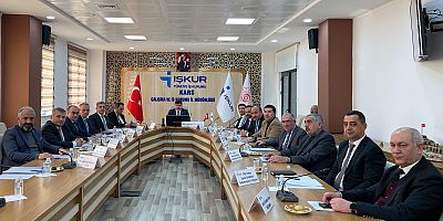 Kars'ta il İstihdam ve Mesleki Eğitim Kurulu toplantısı yapıldı