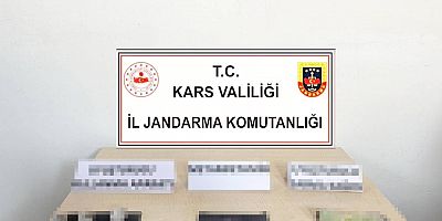 Kars'ta jandarma güven uygulamasında uyuşturucu yakaladı