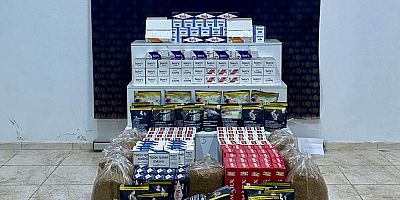 Kars'ta Kaçak Çay ve Sigara Ele Geçirildi