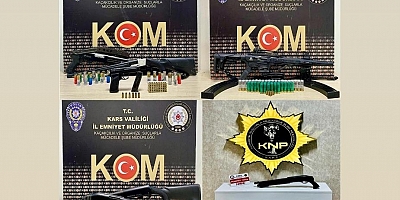Kars’ta Kaçak Silah Operasyonu: 7 Kişi Hakkında İşlem Yapıldı