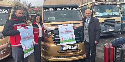 Kars'ta 'Koruyucu Aile' Seferberliği: Toplu Taşımada Farkındalık Afişleri!
