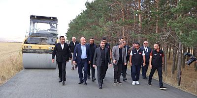 Kars'ta Köy Yolları Modernleşiyor