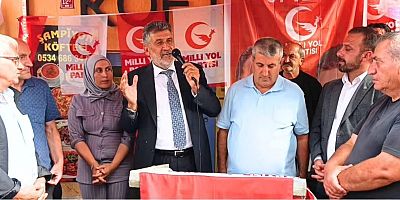 Kars'ta Milli Yol Partisi İl Binası Açılışı Gerçekleştirildi