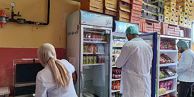 Kars'ta  öğrencilerin sağlığı için okul kantinleri denetlendi