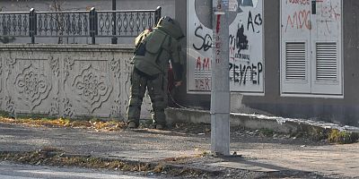 Kars'ta Okul önüne bırakılan valiz Polisi alarma geçirdi