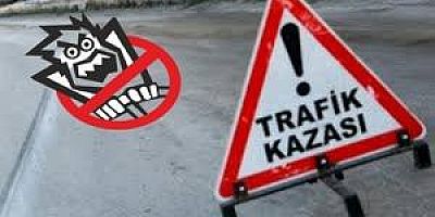 Kars'ta Polisten Kaçan Sürücü Yayaya Çarparak Durabildi