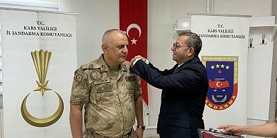 Kars’ta Rütbe Terfi Töreni düzenlendi