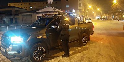 Kars’ta şok asayiş uygulaması