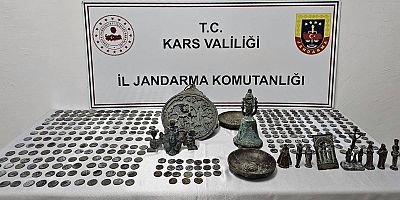 Kars’ta Tarihi Eser Operasyonu: 5 Şüpheli Tutuklandı