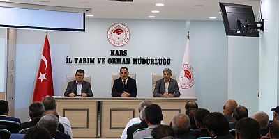 Kars'ta Tarımda Yeni Dönem ve Desteklemeler toplantısı yapıldı