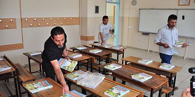 Kars'ta toplam 638 bin adet ders kitabı, Sıralarda Yerini Aldı