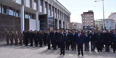 Kars’ta, Türk Polis Teşkilatının 180'inci kuruluş yıl dönümü kutlandı