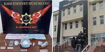 Kars’ta, uyuşturucu satıcısı torbacılara operasyon