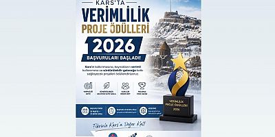 Kars'ta Verimlilik Proje Ödülleri 2026 Başvuruları Başladı