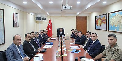 Kars'ta Yeni Eğitim Öğretim Yılı Değerlendirme Toplantısını yapıldı