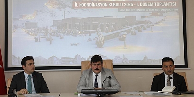 Kars'ta yılın ilk Koordinasyon Kurulu Toplantısı yapıldı