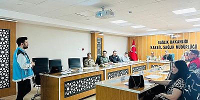 Kars’ta Yönelik Masa Başı Tatbikat Gerçekleştirildi
