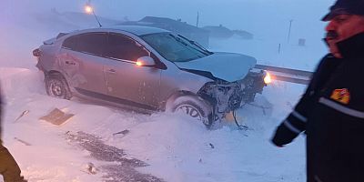 Kars’ta zincirleme kaza: 17 yaralı