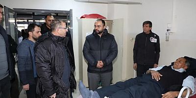 Kars’ta zincirleme trafik kazası : 2 ölü, 8 yaralı 