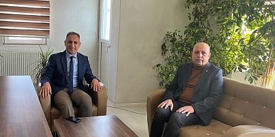 Kars Tarım Müdürü Aydın'dan Birlik Başkanı Sadıkoğlu'na ziyaret