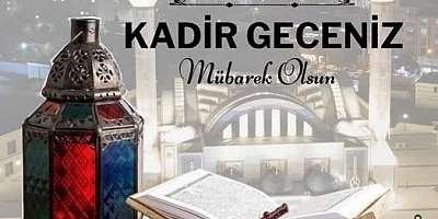 Kars Ticaret Odası Başkanı Bozan, Kadir Gecemiz Mübarek Olsun 