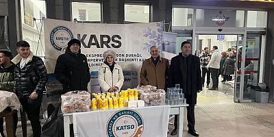 Kars TSO'ndan Turistik Doğu Ekspresi Yolcularına Sıcak Karşılama