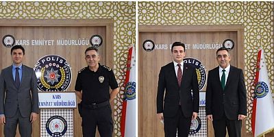 Kars Vali Yardımcılarından Emniyet Müdürü Tombul’a Ziyaret