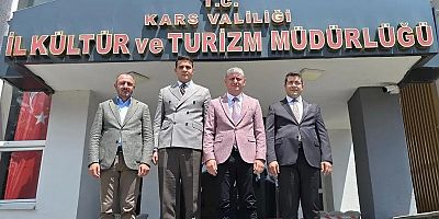 Kars Vali Yardımcılarından Turizm Müdürü Yığcı’ya İade-i Ziyaret