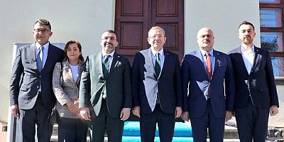 Kars Valisi Ziya Polat’a AK Parti heyetinden ziyaret