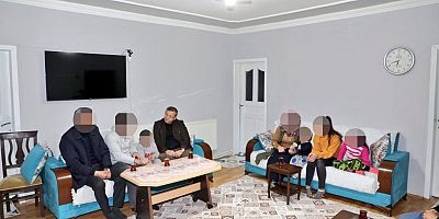 Kars Valisi Ziya Polat, 'Alma' ailesinin iftar sofrasına konuk oldu