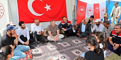 Kars Valisi Ziya Polat, Dumanlı Dağı Yaylası’nda...