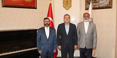 Kars Valisi Ziya Polat, Ehlibeyt Derneği Yöneticilerini Kabul Etti