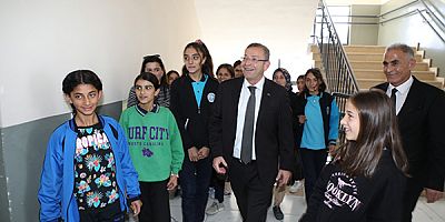 Kars Valisi Ziya Polat’ın Okul ziyaretleri sürüyor