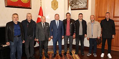 Kars Valisi Ziya Polat, Kocaeli Büyükşehir Belediyesi Heyetini Kabul Etti