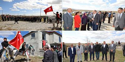 Kars Valisi Ziya Polat, Oğuzlu Köyü'nde vatandaşlarla buluştu