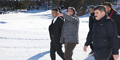 Vali Polat,Sarıkamış Şehitlerinin 109. Yılı Anma Programı hazırlıklarını yerinde inceledi.