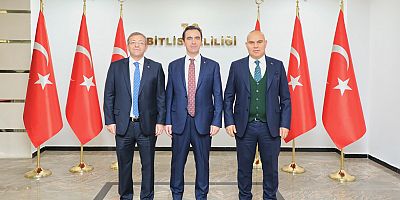 Kars Valisi Ziya Polat'tan Ağrı Valisi Koç ve Bitlis Valisi Karakaya'ya ziyaret