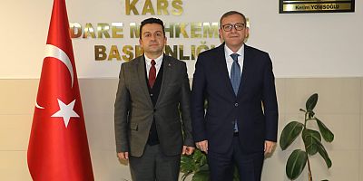 Kars Valisi Ziya Polat’tan Başkan Yonisoğlu’na Ziyaret