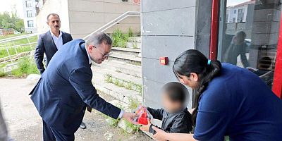 Kars Valisi Ziya Polat'tan Bayrampaşa Mahallesine Anlamlı Ziyaret
