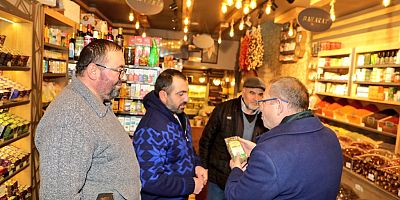 Kars Valisi Ziya Polat'tan Esnaf ziyareti