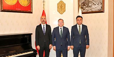 Kars Valisi Ziya Polat’tan Göç Yönetimi Ziyaretçilerine Kabul