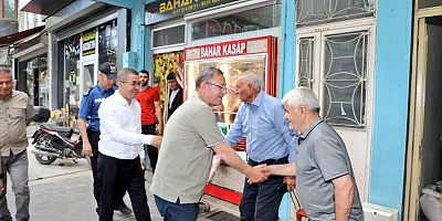 Kars Valisi Ziya Polat’tan Kağızman Esnafına Ziyaret