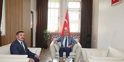 Kars Valisi Ziya Polat'tan Kağızman Kaymakamlığı'na Ziyaret
