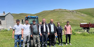 Kars Ziraat Odası Başkanı Mücük’ten Çiftçilere Anlamlı Ziyaretler